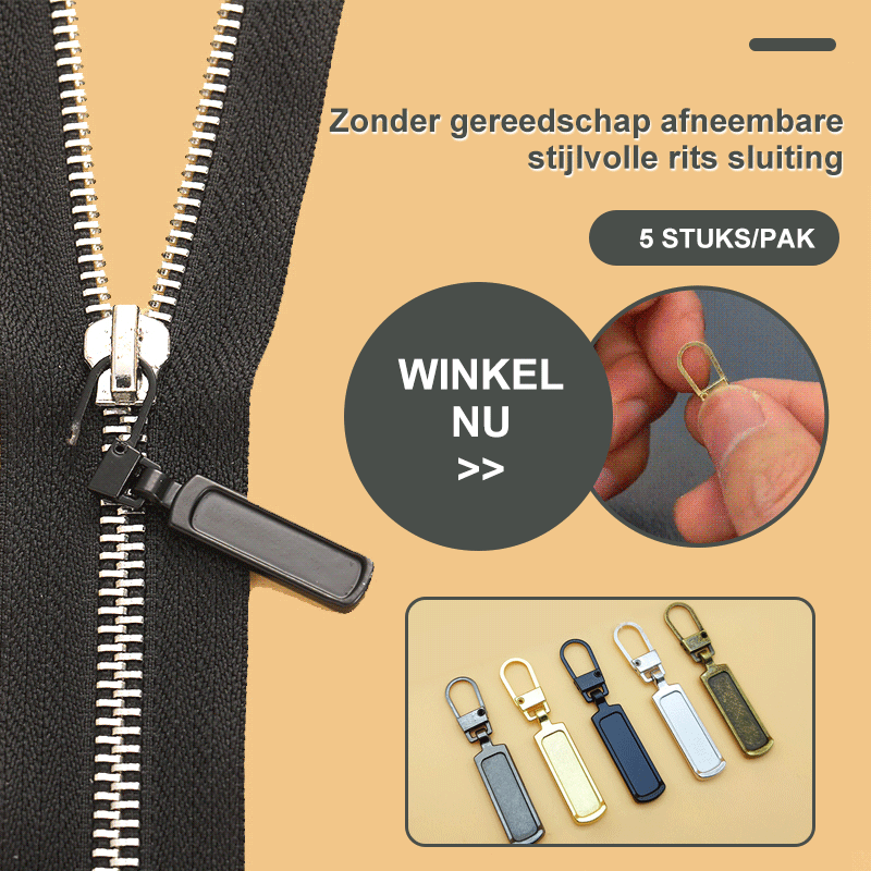 Rynx | Tool Removable Stylish Zipper