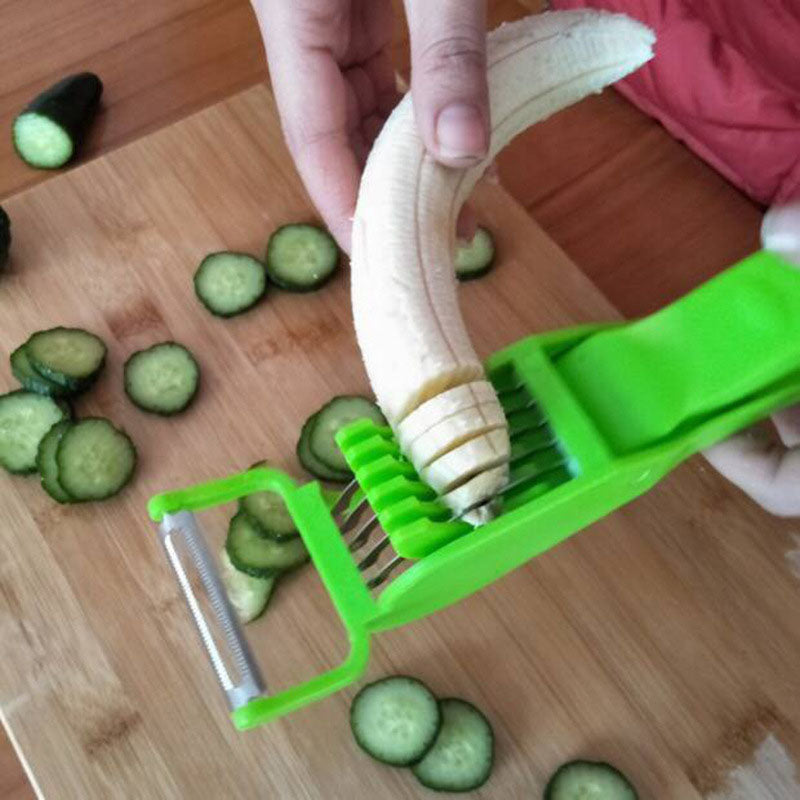 Rynx | 2 In 1 Vegetable Cutter with Peeler