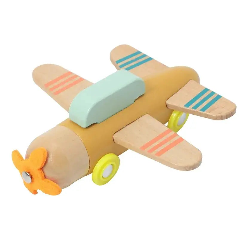 Rynx | Educational Wooden Train Set for Babies - Montessori-Inspired Learning Toy with Trolley and Number Blocks