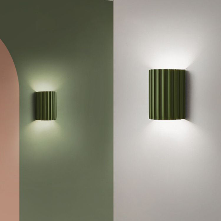 Rynx | Contemporary Nordic Resin Tiles 2-Light Wall Light for Bedroom
