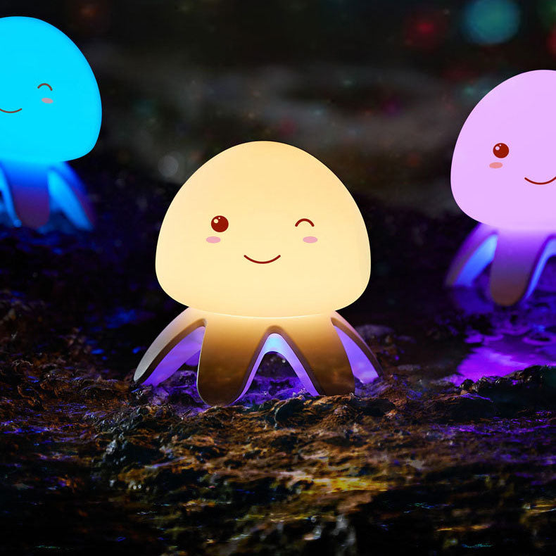 Rynx | JellyGlow LED Night Light | Creative Design | Silicone & Music | USB Rechargeable