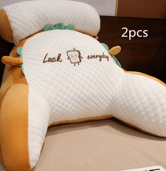 Rynx | Soft fluffy triangular reading pillow