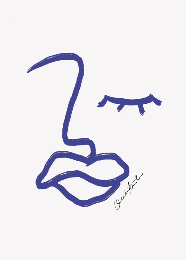 Rynx | Abstract face - Athene Fritsch