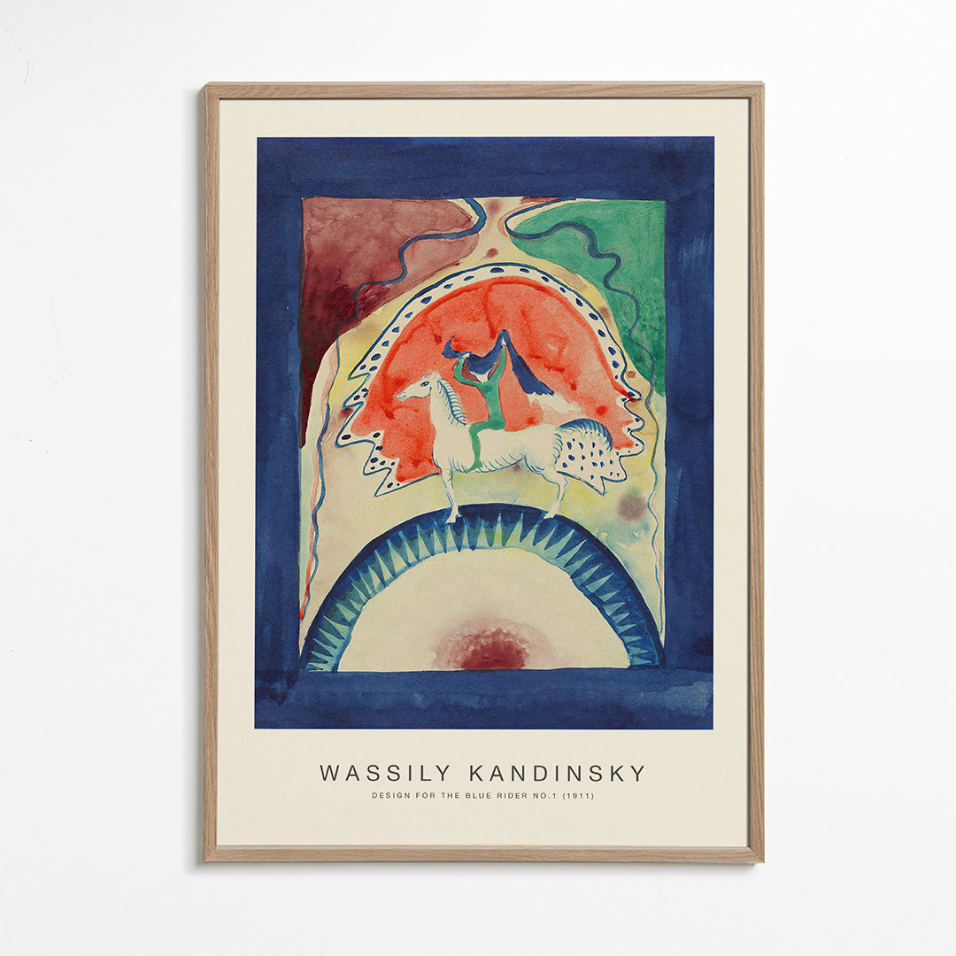 Rynx | Design for the Blue Rider No. 1 (Special Edition) - Wassily Kandinsky