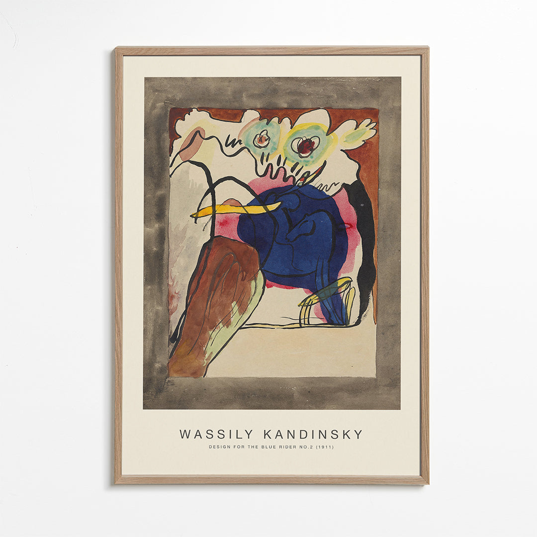 Rynx | Design for the Blue Rider No. 2 (Special Edition) - Wassily Kandinsky