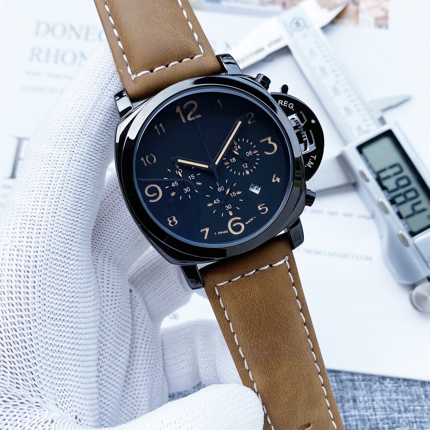 Rynx | Multifunctional Quartz Six Hands Working Watch
