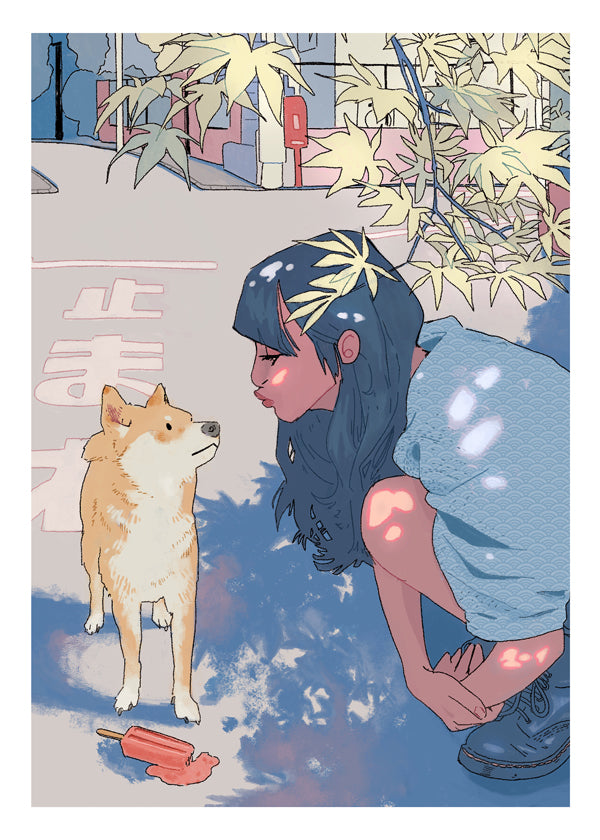 Rynx | Girl & Shiba