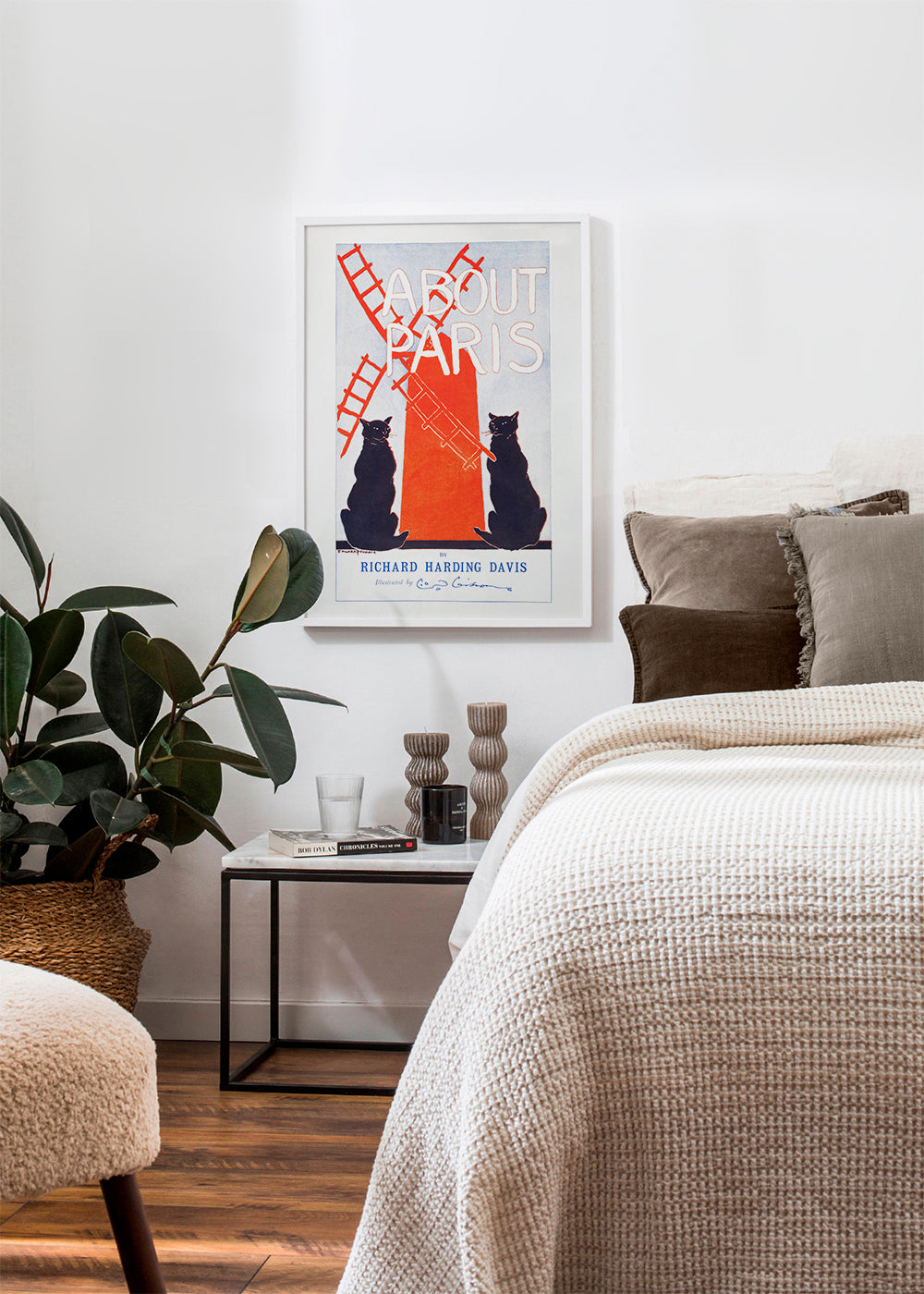 Rynx | About Paris Vintage poster by Edward Penfield