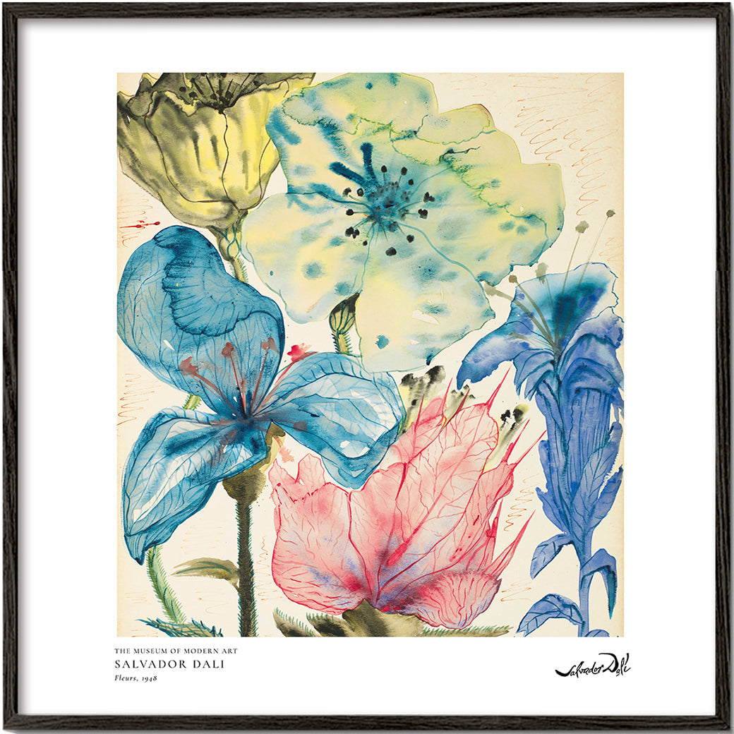 Rynx | Salvador Dali Flowers I - Kvadra