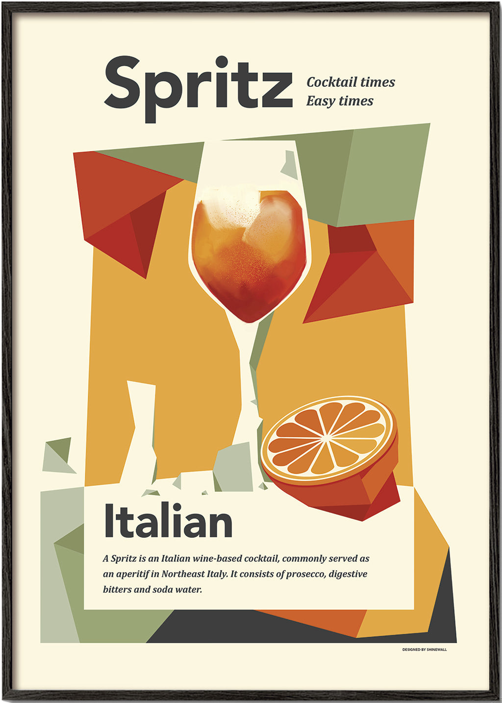 Rynx | Aperol Spritz Print - Dionisis Gemos