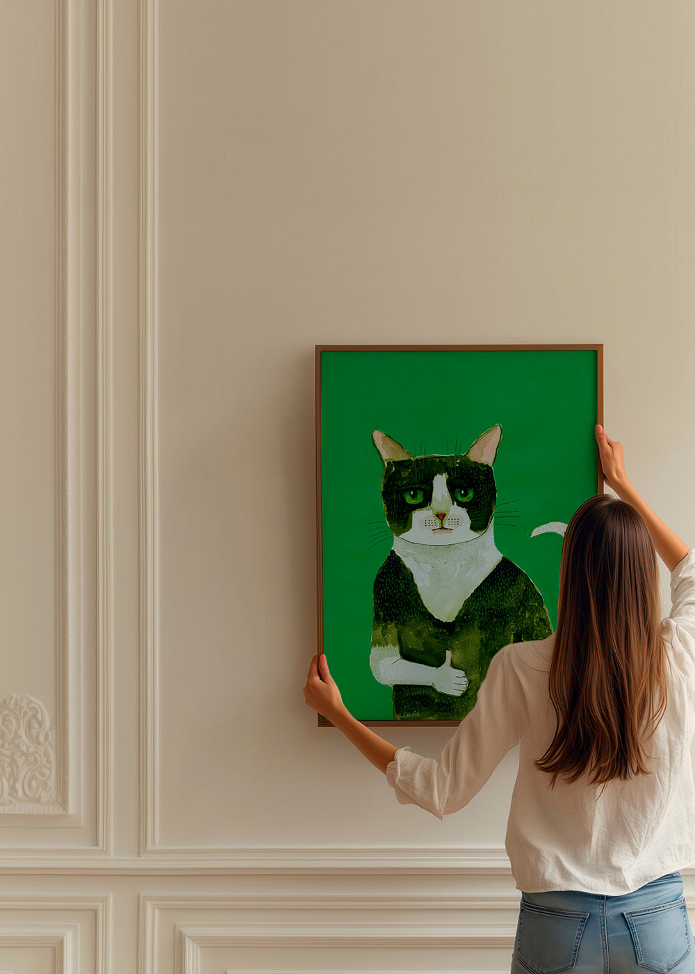 Rynx | Tuxedo Cat Thumbs Up - Sharyn Bursic