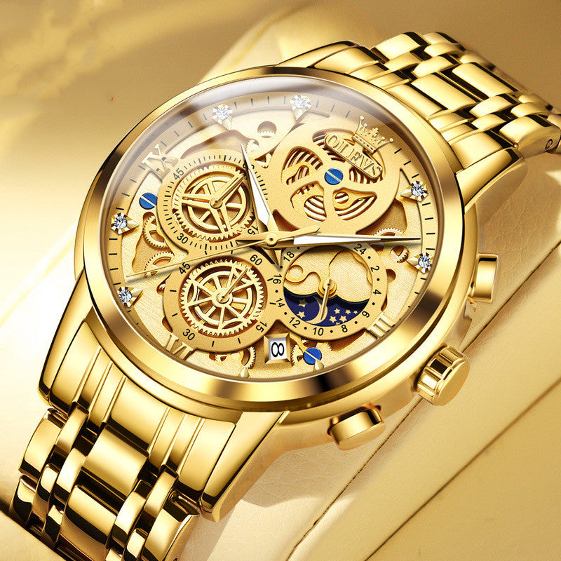 Rynx | Men's Quartz Multifunctional Chronograph Watch