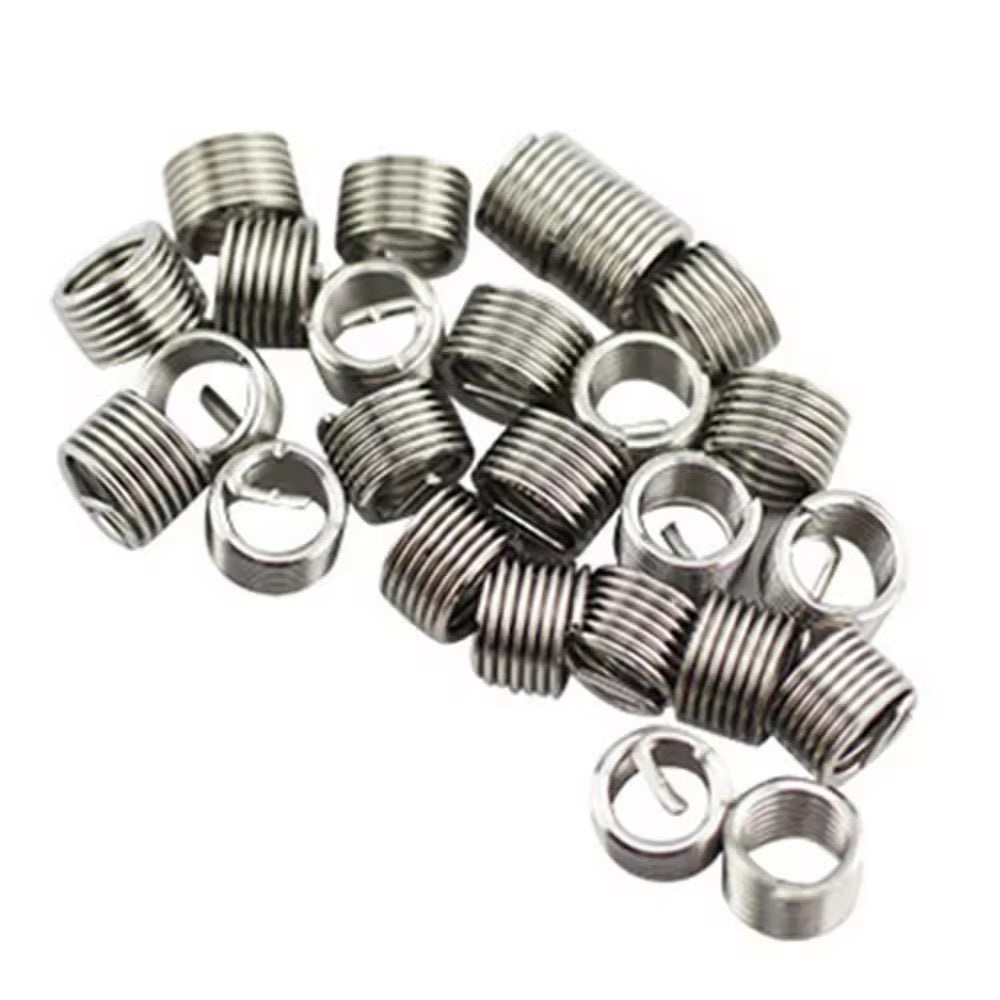 Rynx | Helicoil Thread Repair Kit M5 M6 Metric8 Metric10 M12 Thread Tool Spiral Drill - 131 Pieces