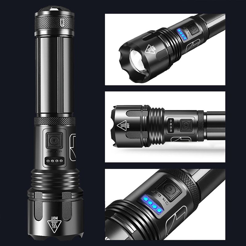 Rynx | Waterproof Usb Rechargeable Blend Flashlight