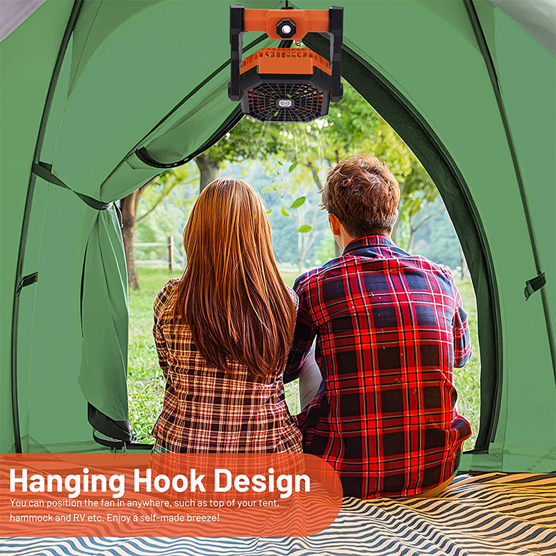 Rynx | Camping LED Fan with Light