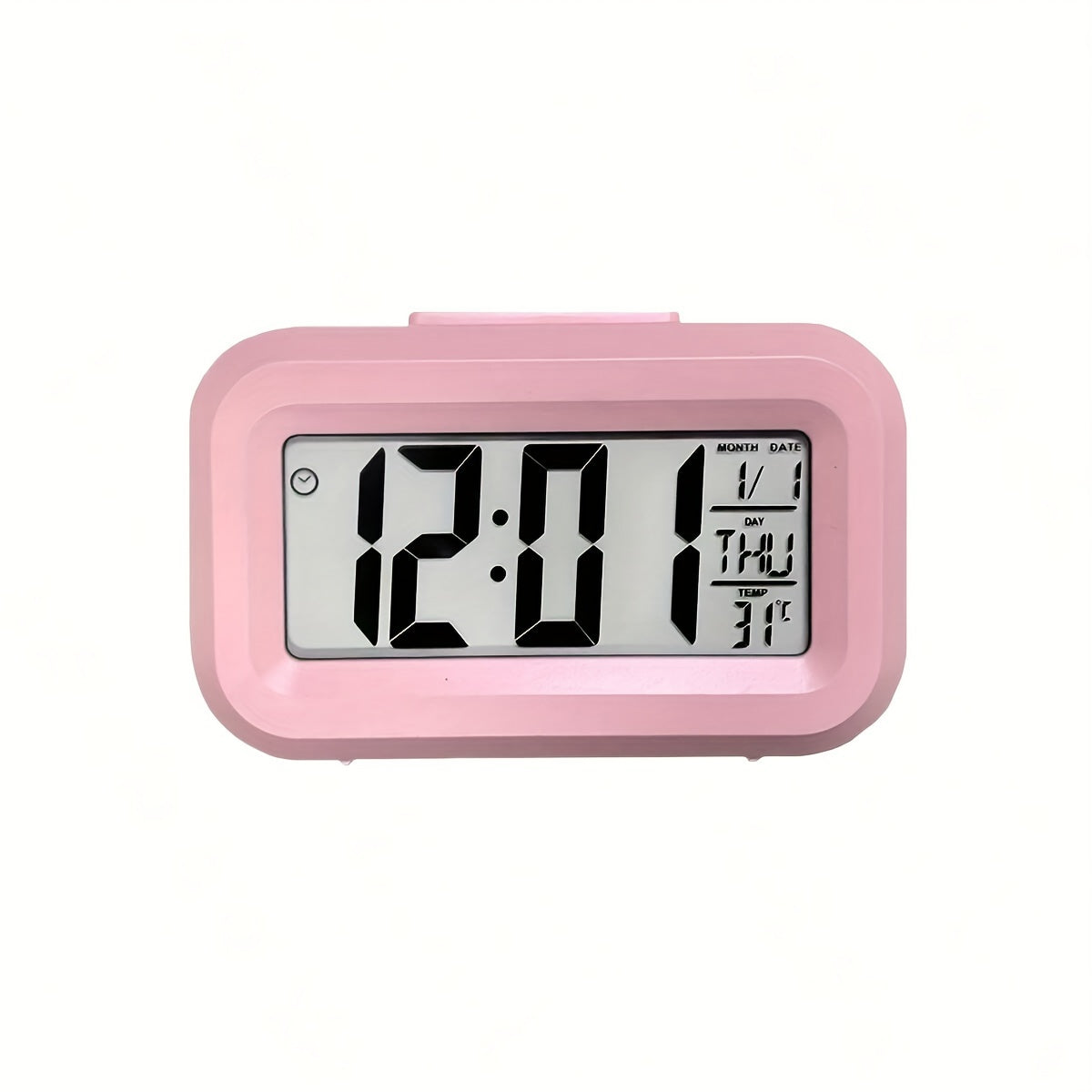 Rynx | GlowClock - Digital Alarm Clock with Date and Light Display