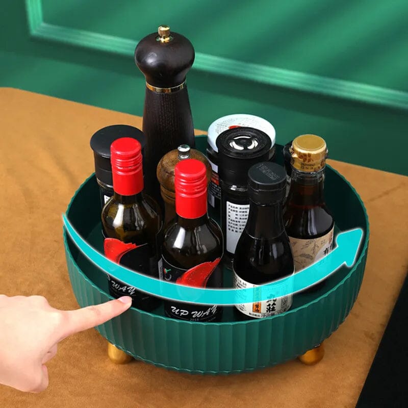 Rynx | 360 Degree Rotatable Storage Tray, Spice Rack