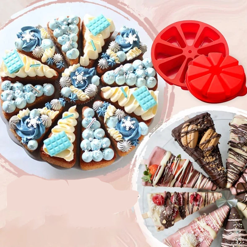 Rynx | Triangle Non-Stick Silicone Cake Pan