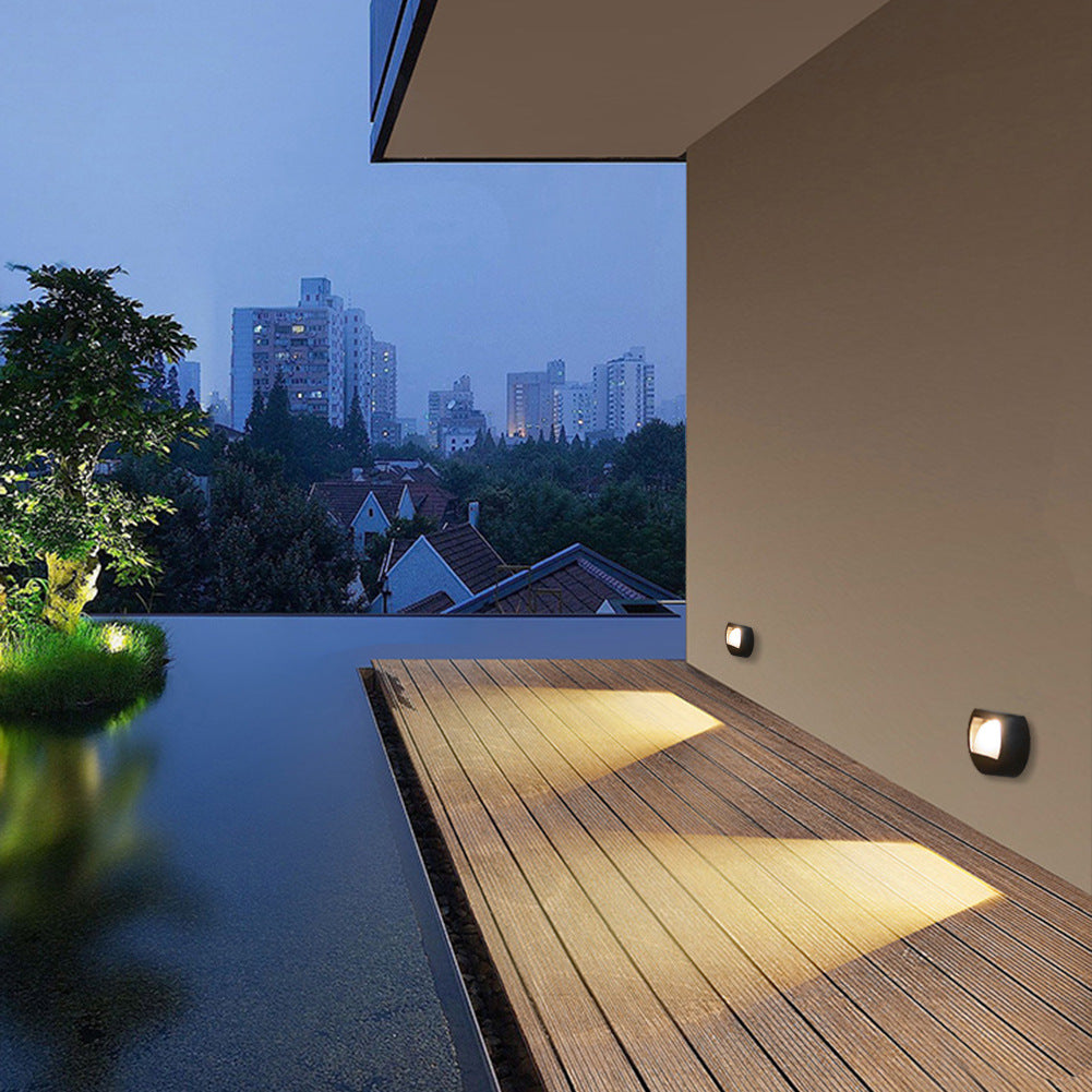 Rynx | LED-Solar - Terrace step lighting for outdoors, Round, Square, Waterproof