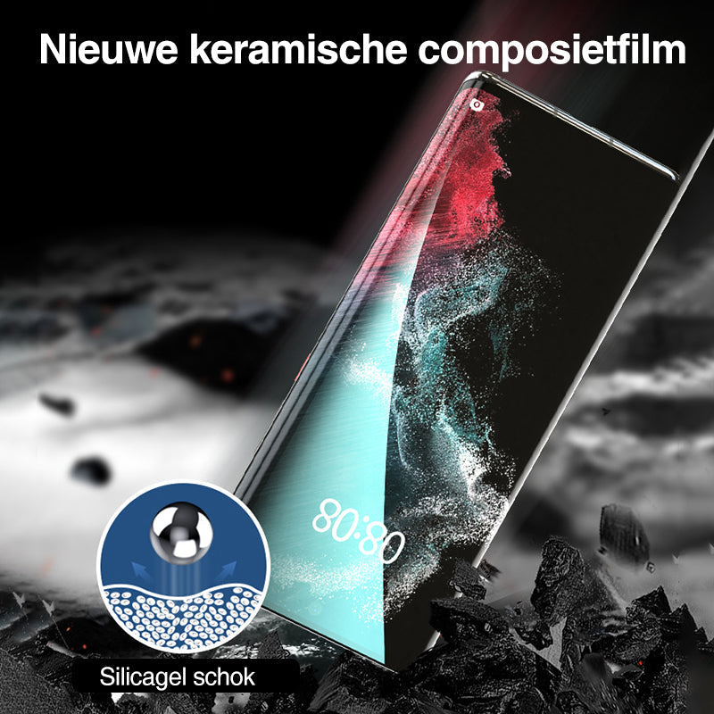RYNX | Premium screen protector with installation box for Galaxy S23 Ultra