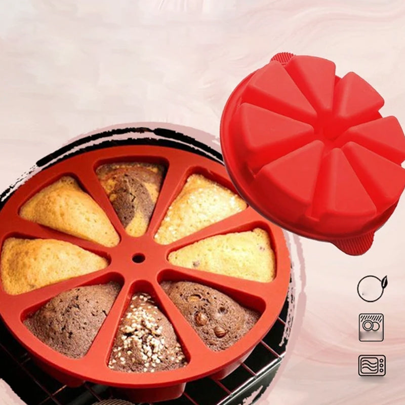 Rynx | Triangle Non-Stick Silicone Cake Pan