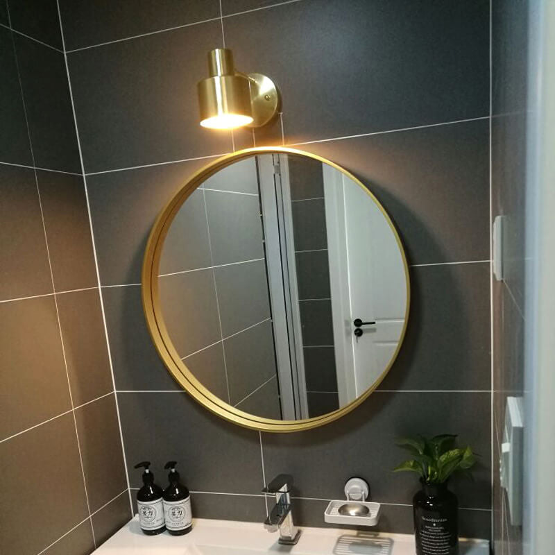 Rynx | Modern minimalist gold metal wall lamp