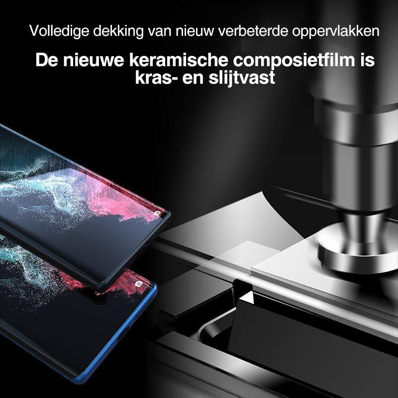 RYNX | Premium screen protector with installation box for Galaxy S23 Ultra