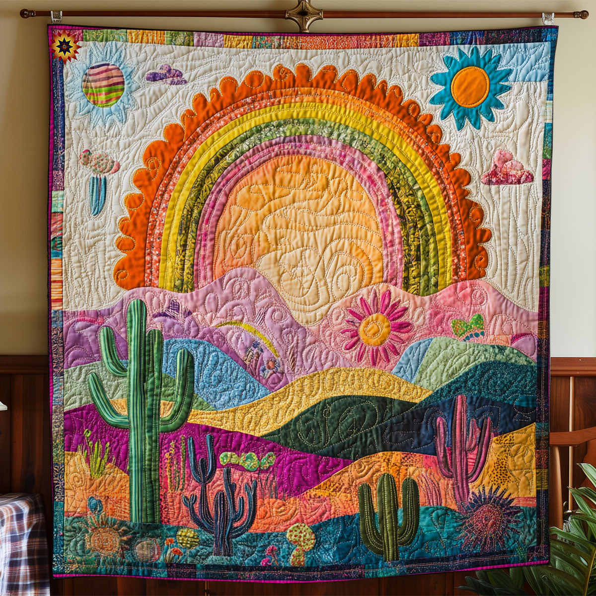 Rynx | Rainbow Desert Patchwork