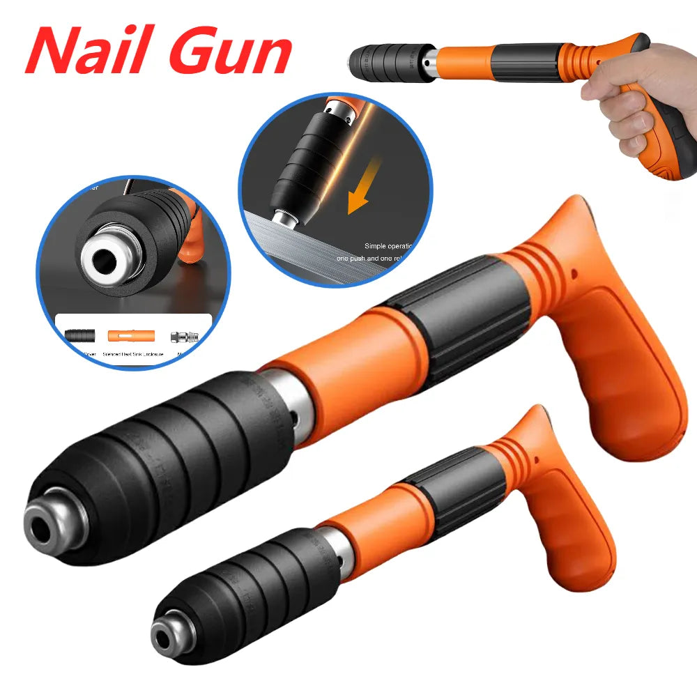 Rynx | Powerful one-handed pneumatic brad nailer for construction, renovation, and DIY projects