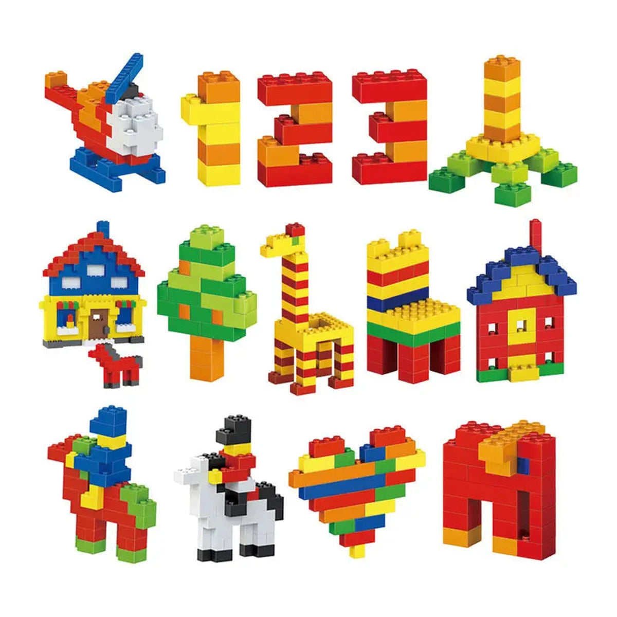 Rynx | Kids Building Block Set 1000 Pieces