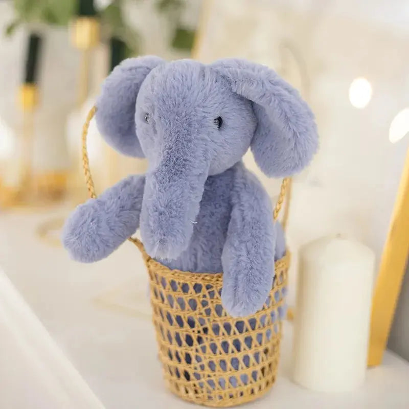 Rynx | Shady Plush Fluffy Animal Stuffed Toys - Elephants, Teddy Bears, Pandas, and Dinosaurs for Children