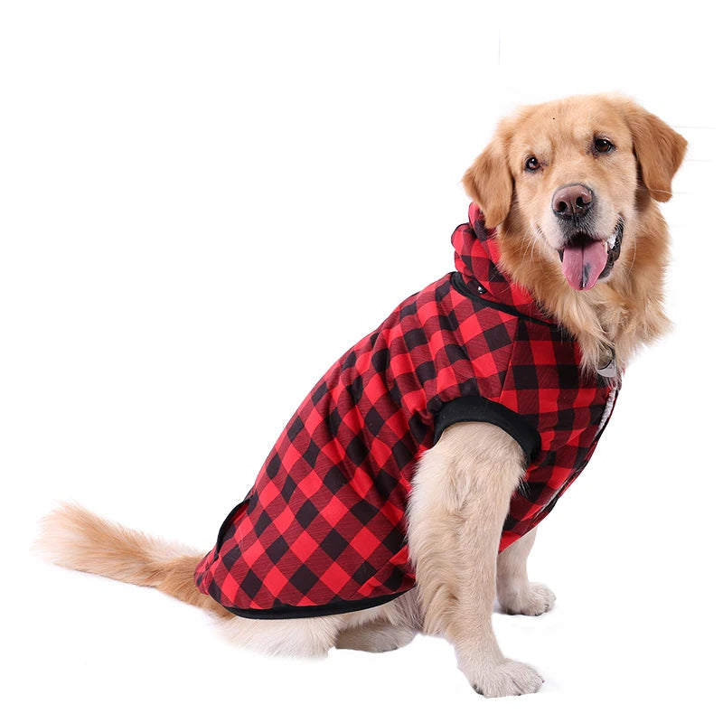 Rynx | Large pet dog winter jacket with removable hood