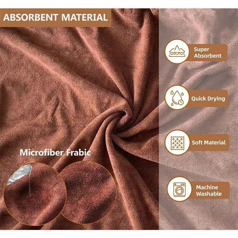 Rynx | Dog Microfiber Bathrobe Towel