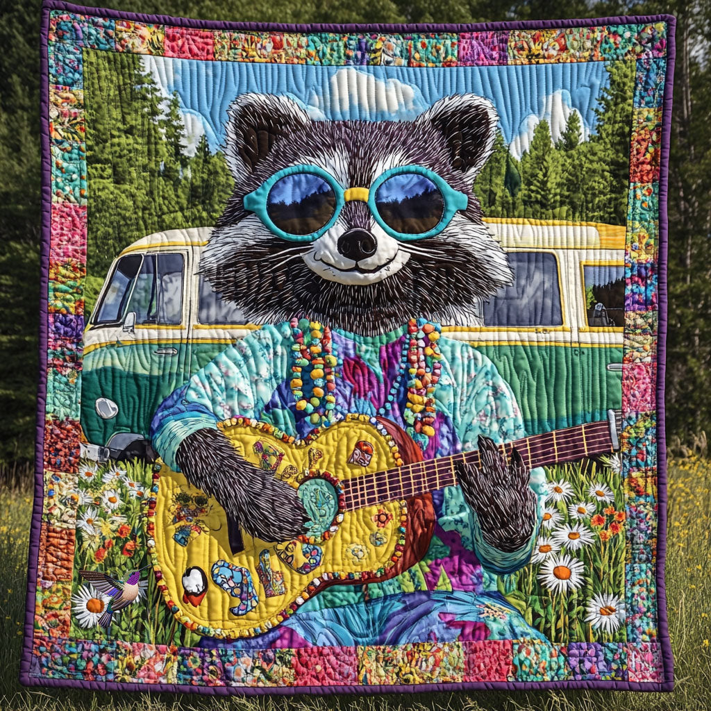 Rynx | Hippie Raccoon Blanket