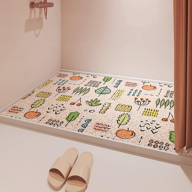 Rynx | Beautiful flower pattern PVC bathroom mat