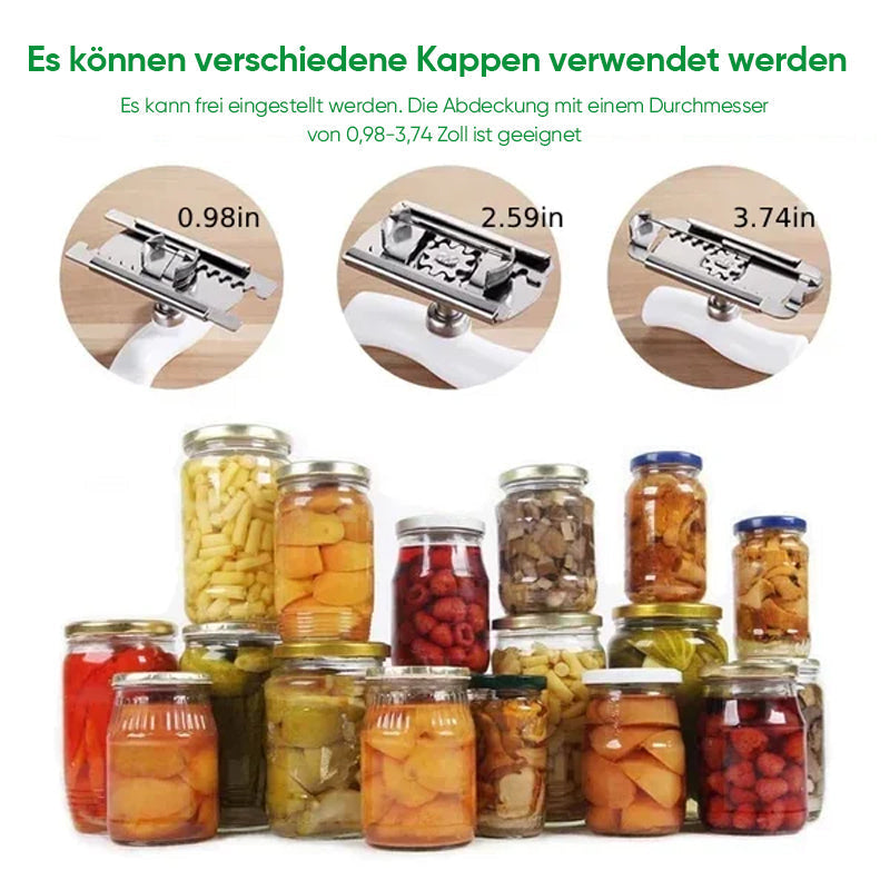 Rynx | Adjustable Size Stainless Steel Can Opener
