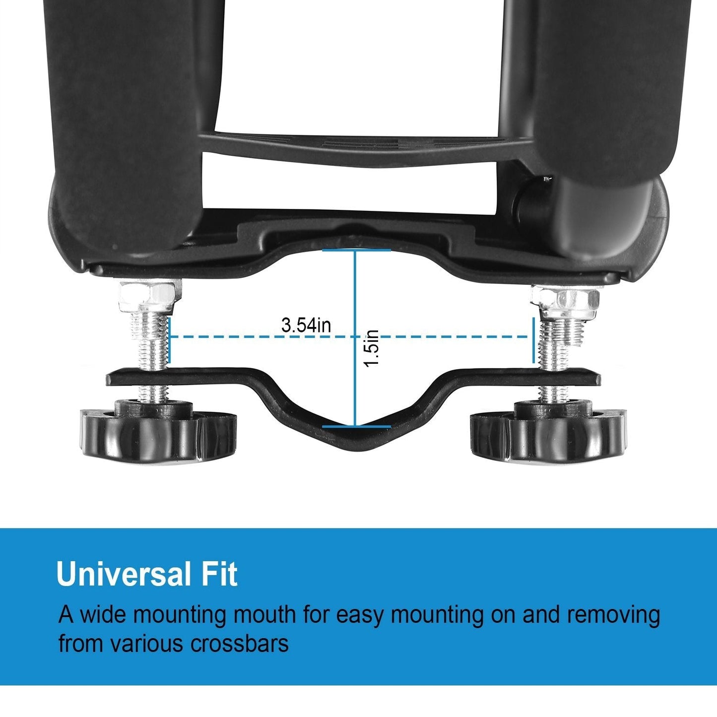 Rynx | 1-Pack: Universal J-Bar Kayak Carrier