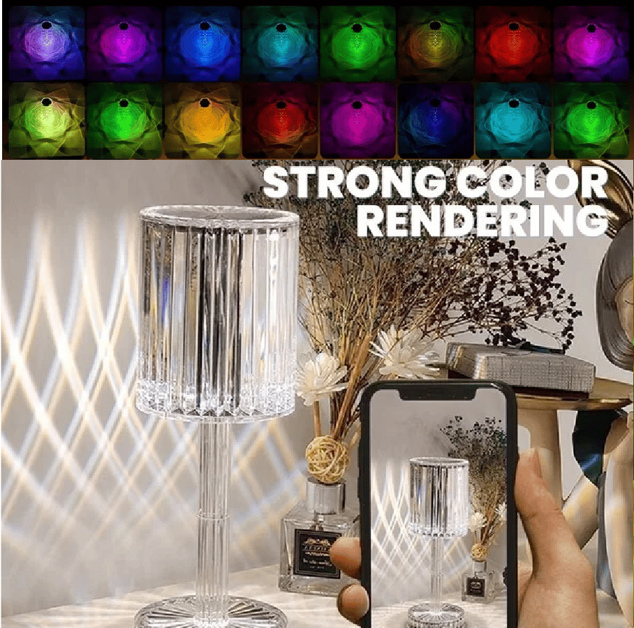 Rynx | Touch Control Gatsby Crystal Lamp