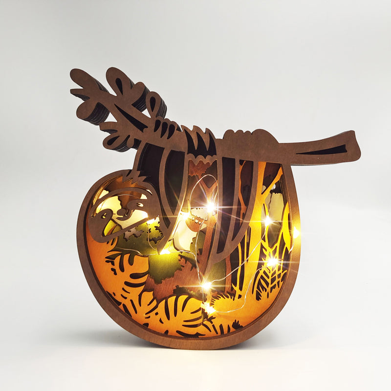 Rynx | 3d Creative Wood Animal Carving Craft Gift