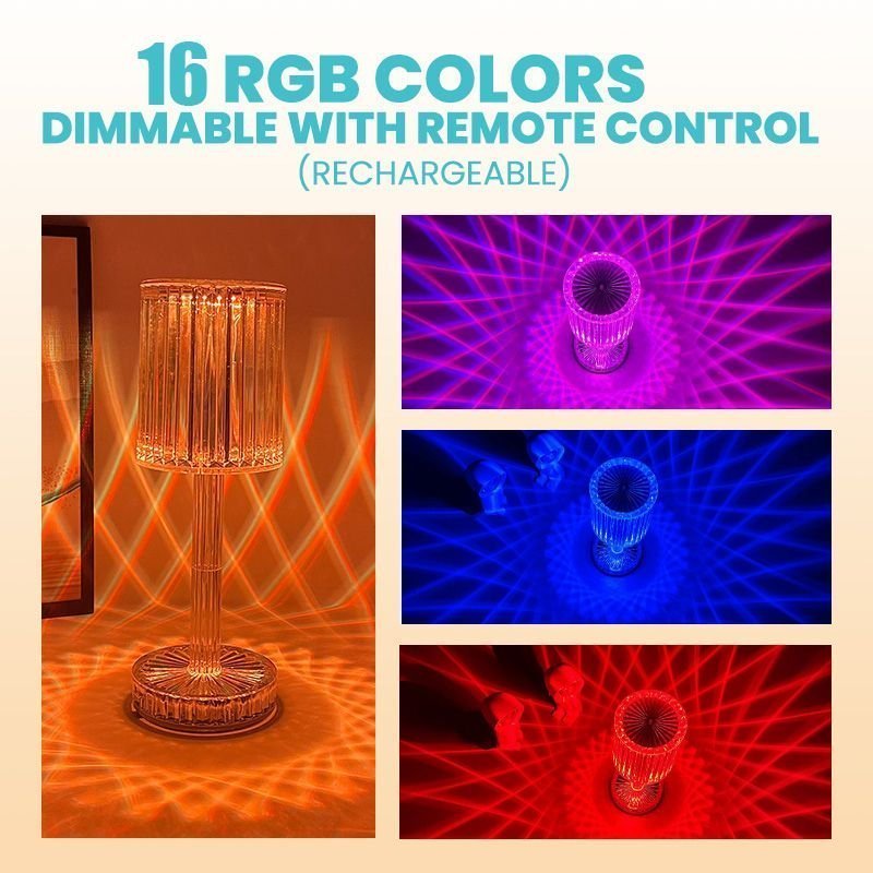 Rynx | Touch Control Gatsby Crystal Lamp