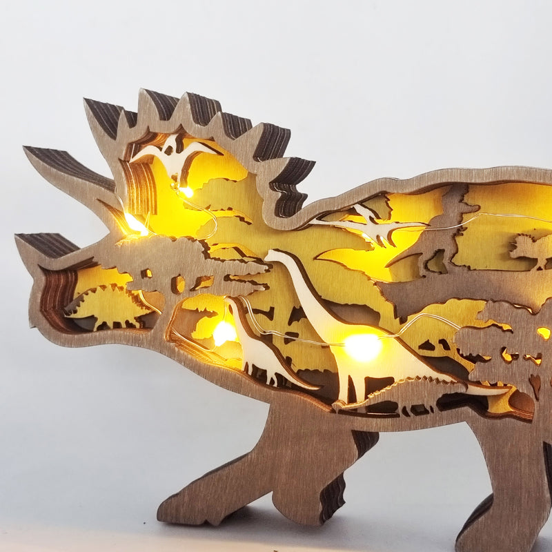 Rynx | 3d Creative Wood Animal Carving Craft Gift