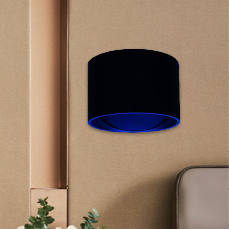 Rynx | Black/White Circle Mini Wall Light Kit Simple LED Metal Wall Light in Multi-Color Light