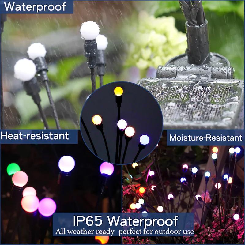 Rynx | Solar Garden LED Firefly Plug Light