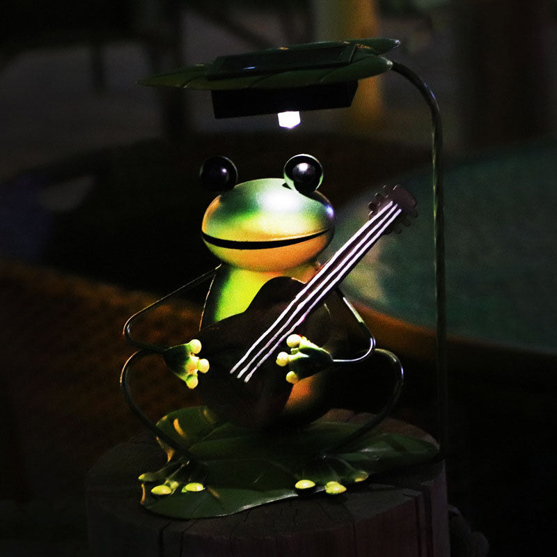 Rynx | GardenFrog Solar-Powered Decorative Light – Playful Outdoor Floor Lamp