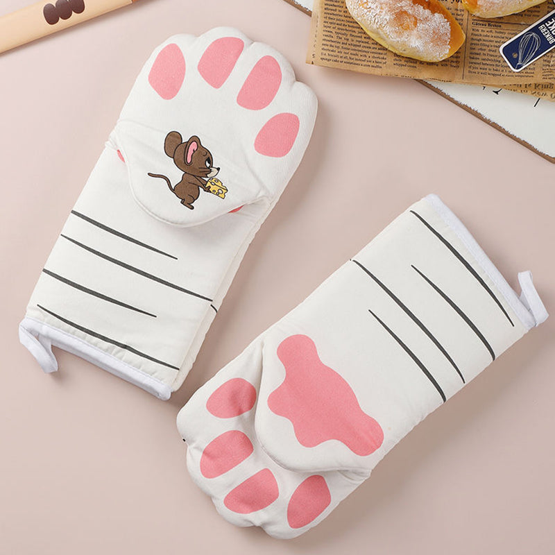 Rynx | Sweet Cat Paw Oven Mitts