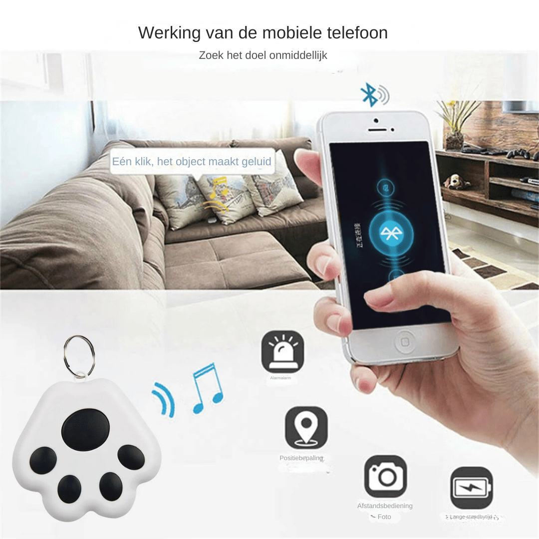 Rynx | Mini Gps Tracker - Bluetooth 5.0 | Anti-Lost For Kids, Pets