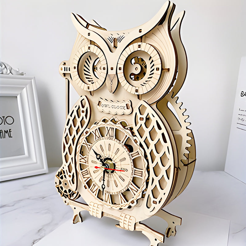 Rynx | Super mechanical wooden model puzzle set🦉