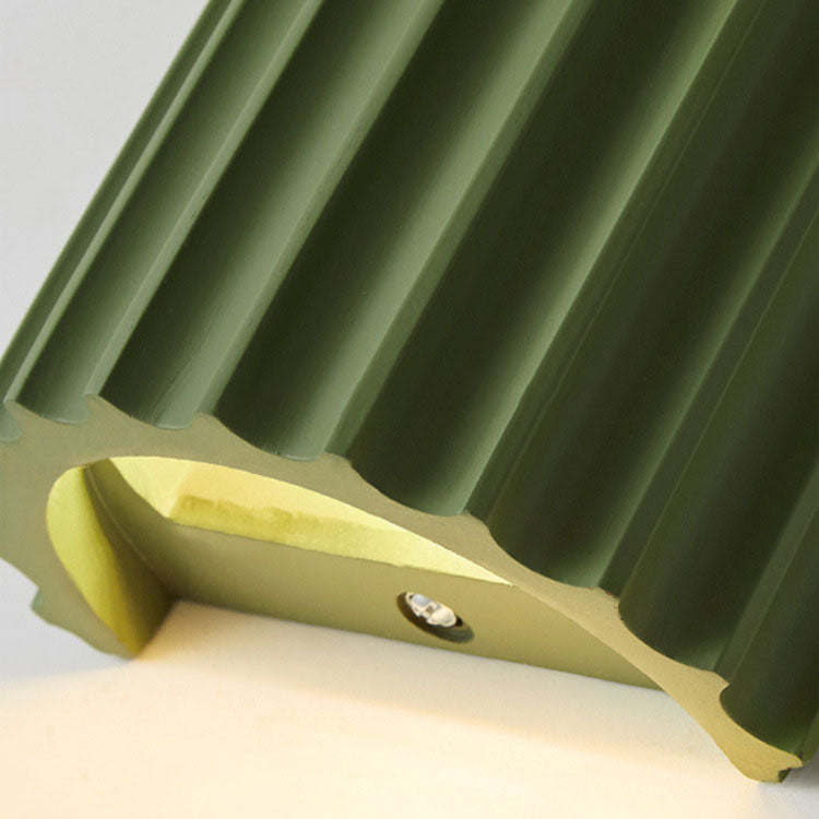 Rynx | Contemporary Nordic Resin Tiles 2-Light Wall Light for Bedroom