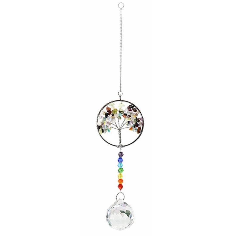Rynx | Crystal Wind Chime Tree of Life Dreamcatcher
