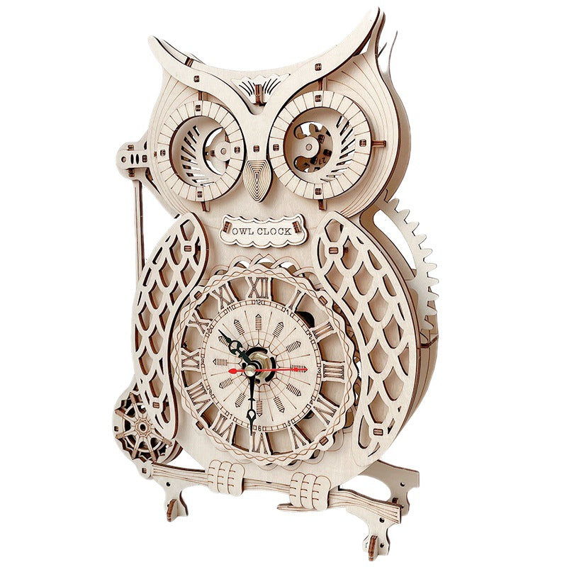 Rynx | Super mechanical wooden model puzzle set🦉